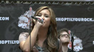 Demi Lovato  Live at Glendale Galleria  in LA for Cambio in HD 05154