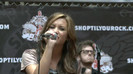 Demi Lovato  Live at Glendale Galleria  in LA for Cambio in HD 05161