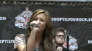 Demi Lovato  Live at Glendale Galleria  in LA for Cambio in HD 05162
