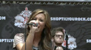 Demi Lovato  Live at Glendale Galleria  in LA for Cambio in HD 05163