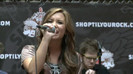 Demi Lovato  Live at Glendale Galleria  in LA for Cambio in HD 05173