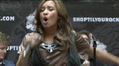 Demi Lovato  Live at Glendale Galleria  in LA for Cambio in HD 05193
