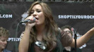 Demi Lovato  Live at Glendale Galleria  in LA for Cambio in HD 05201
