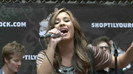 Demi Lovato  Live at Glendale Galleria  in LA for Cambio in HD 05210