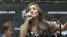 Demi Lovato  Live at Glendale Galleria  in LA for Cambio in HD 05215