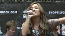 Demi Lovato  Live at Glendale Galleria  in LA for Cambio in HD 05222