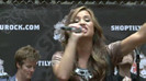 Demi Lovato  Live at Glendale Galleria  in LA for Cambio in HD 05224