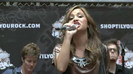 Demi Lovato  Live at Glendale Galleria  in LA for Cambio in HD 05240