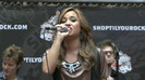 Demi Lovato  Live at Glendale Galleria  in LA for Cambio in HD 05270