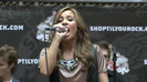 Demi Lovato  Live at Glendale Galleria  in LA for Cambio in HD 05276