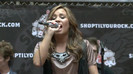 Demi Lovato  Live at Glendale Galleria  in LA for Cambio in HD 05278