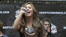 Demi Lovato  Live at Glendale Galleria  in LA for Cambio in HD 05292