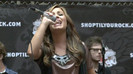 Demi Lovato  Live at Glendale Galleria  in LA for Cambio in HD 05298