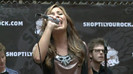 Demi Lovato  Live at Glendale Galleria  in LA for Cambio in HD 05306