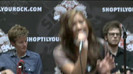 Demi Lovato  Live at Glendale Galleria  in LA for Cambio in HD 05338