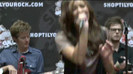 Demi Lovato  Live at Glendale Galleria  in LA for Cambio in HD 05341
