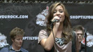 Demi Lovato  Live at Glendale Galleria  in LA for Cambio in HD 05356