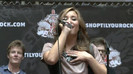 Demi Lovato  Live at Glendale Galleria  in LA for Cambio in HD 05373