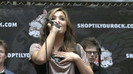 Demi Lovato  Live at Glendale Galleria  in LA for Cambio in HD 05404