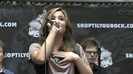 Demi Lovato  Live at Glendale Galleria  in LA for Cambio in HD 05408
