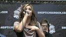 Demi Lovato  Live at Glendale Galleria  in LA for Cambio in HD 05417