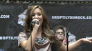 Demi Lovato  Live at Glendale Galleria  in LA for Cambio in HD 05477