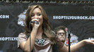 Demi Lovato  Live at Glendale Galleria  in LA for Cambio in HD 05482