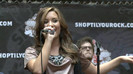 Demi Lovato  Live at Glendale Galleria  in LA for Cambio in HD 05486