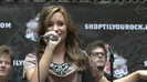 Demi Lovato  Live at Glendale Galleria  in LA for Cambio in HD 05526