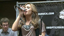 Demi Lovato  Live at Glendale Galleria  in LA for Cambio in HD 05863