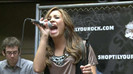 Demi Lovato  Live at Glendale Galleria  in LA for Cambio in HD 05884