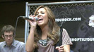 Demi Lovato  Live at Glendale Galleria  in LA for Cambio in HD 05889