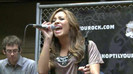 Demi Lovato  Live at Glendale Galleria  in LA for Cambio in HD 05890
