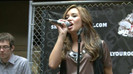 Demi Lovato  Live at Glendale Galleria  in LA for Cambio in HD 05906