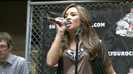 Demi Lovato  Live at Glendale Galleria  in LA for Cambio in HD 05909