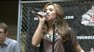 Demi Lovato  Live at Glendale Galleria  in LA for Cambio in HD 05910