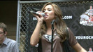Demi Lovato  Live at Glendale Galleria  in LA for Cambio in HD 05911