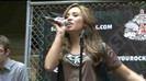 Demi Lovato  Live at Glendale Galleria  in LA for Cambio in HD 05912