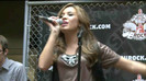 Demi Lovato  Live at Glendale Galleria  in LA for Cambio in HD 05915