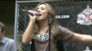 Demi Lovato  Live at Glendale Galleria  in LA for Cambio in HD 05916