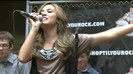 Demi Lovato  Live at Glendale Galleria  in LA for Cambio in HD 05924