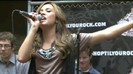 Demi Lovato  Live at Glendale Galleria  in LA for Cambio in HD 05926