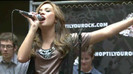 Demi Lovato  Live at Glendale Galleria  in LA for Cambio in HD 05927