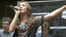 Demi Lovato  Live at Glendale Galleria  in LA for Cambio in HD 05931