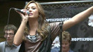 Demi Lovato  Live at Glendale Galleria  in LA for Cambio in HD 05932