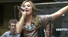 Demi Lovato  Live at Glendale Galleria  in LA for Cambio in HD 05948