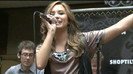 Demi Lovato  Live at Glendale Galleria  in LA for Cambio in HD 05955