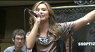 Demi Lovato  Live at Glendale Galleria  in LA for Cambio in HD 05956