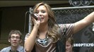Demi Lovato  Live at Glendale Galleria  in LA for Cambio in HD 05968
