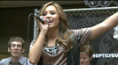 Demi Lovato  Live at Glendale Galleria  in LA for Cambio in HD 05972